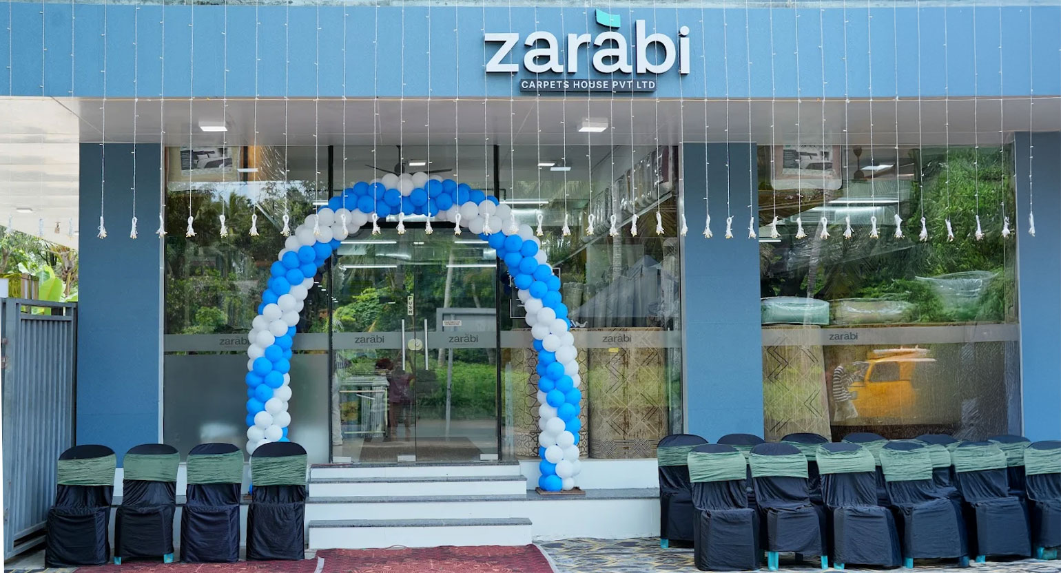 Zarabi Carpets House showroom storefront