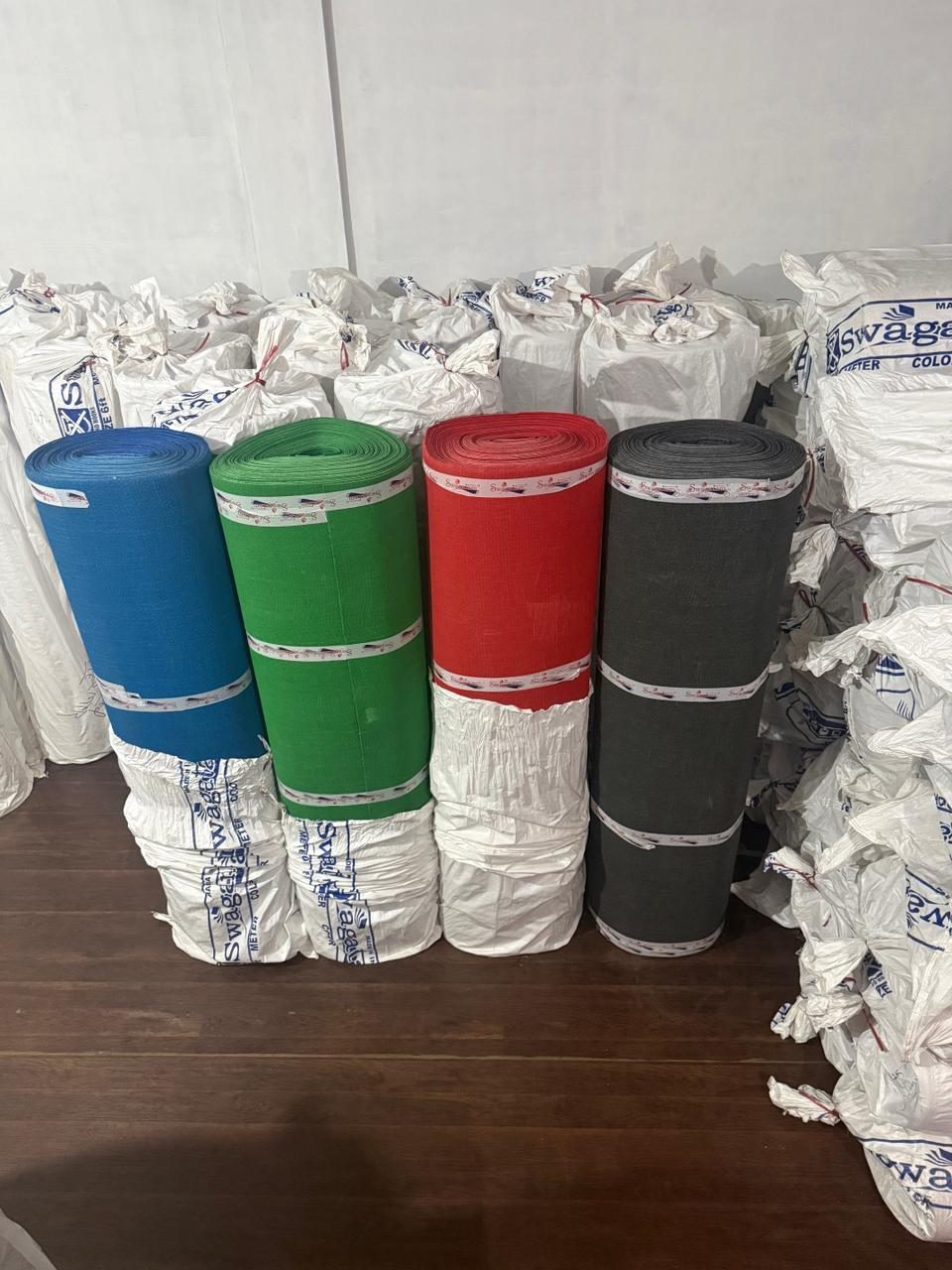Color carpet rolls