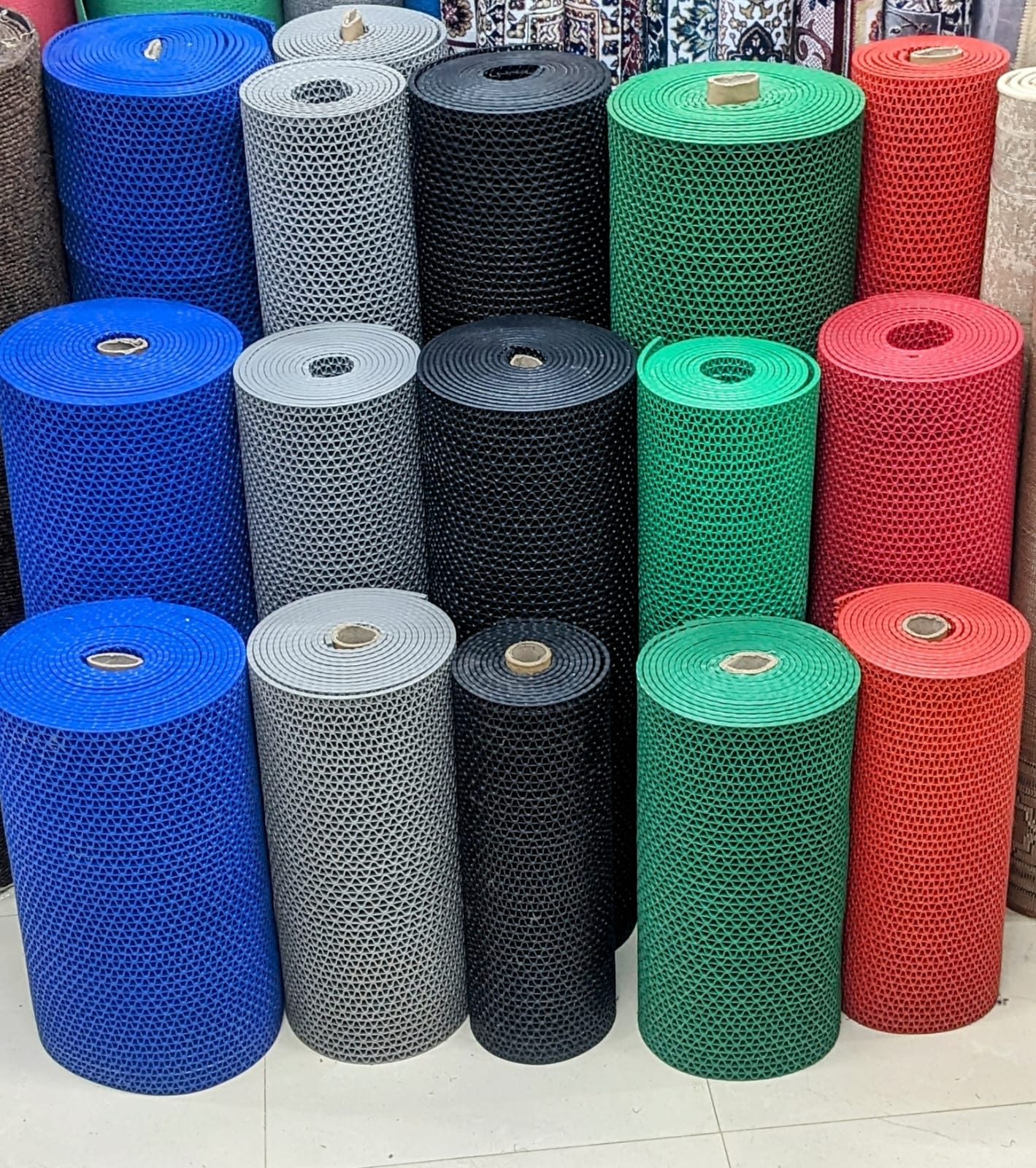 Vinyl carpet